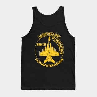 Navy EA-18G Growler Electronic Attack Squadron Tank Top